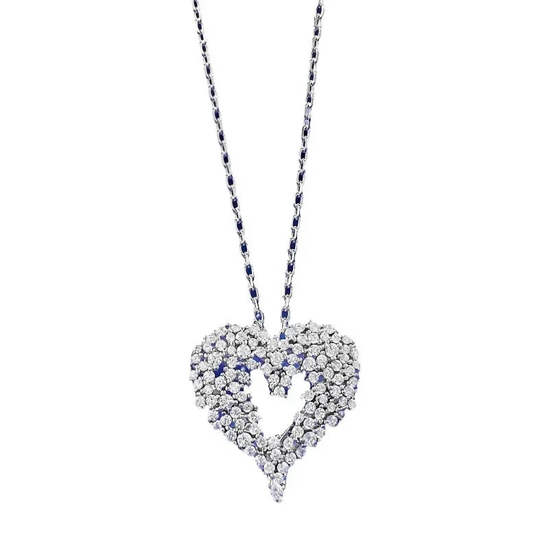 FancyNeck - Sparkling Love Pendant Necklace for Women