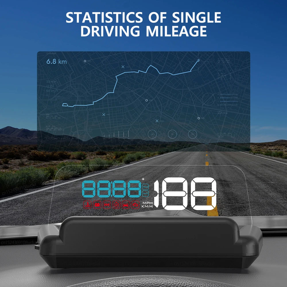 ProDisplay™ - Head-Up Display for any Car