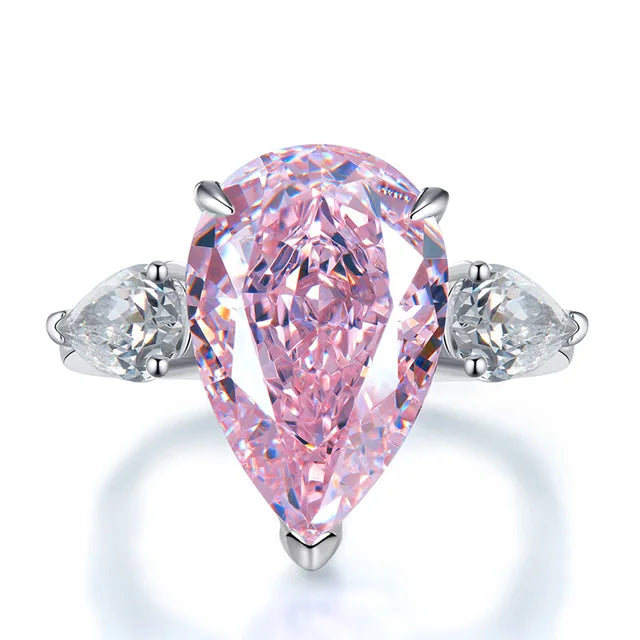 FancyRings - Water Drop Cut High Carbon Diamond Rings