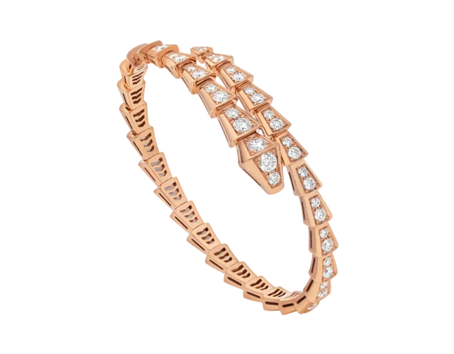 FancyBrace - Gold Snake Head Shape Bracelet