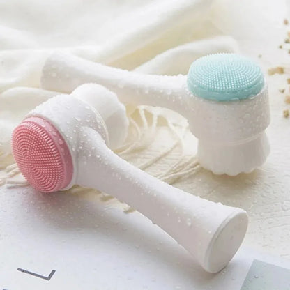 SoftBrush™ - Double Silicone Facial Cleansing Brush