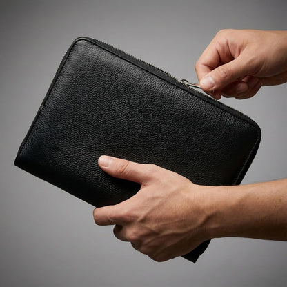 CheckBookPro™ Genuine Leather Checkbook Cover for Multiple Check Books