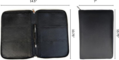 CheckBookPro™ Genuine Leather Checkbook Cover for Multiple Check Books
