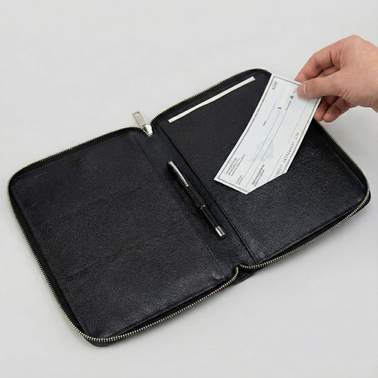 CheckBookPro™ Genuine Leather Checkbook Cover for Multiple Check Books