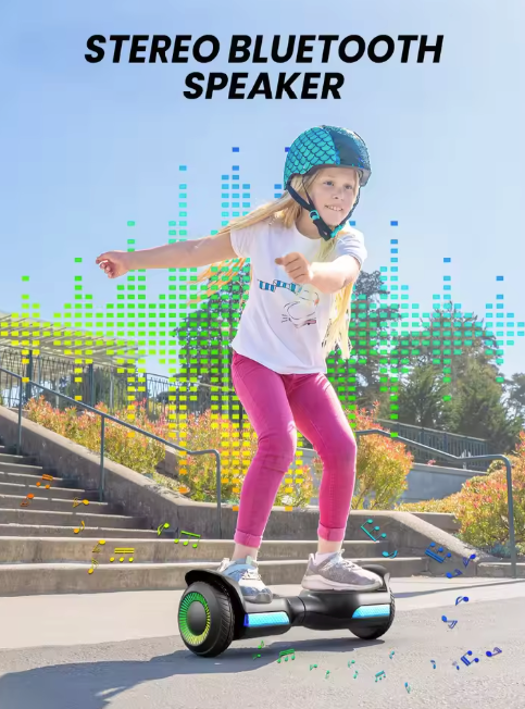 FlashRide™ - Self-Balancing Hoverboard with LED & Bluetooth