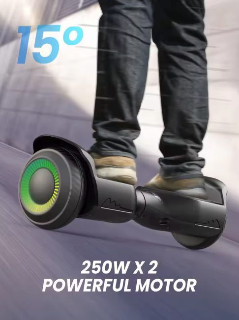 FlashRide™ - Self-Balancing Hoverboard with LED & Bluetooth