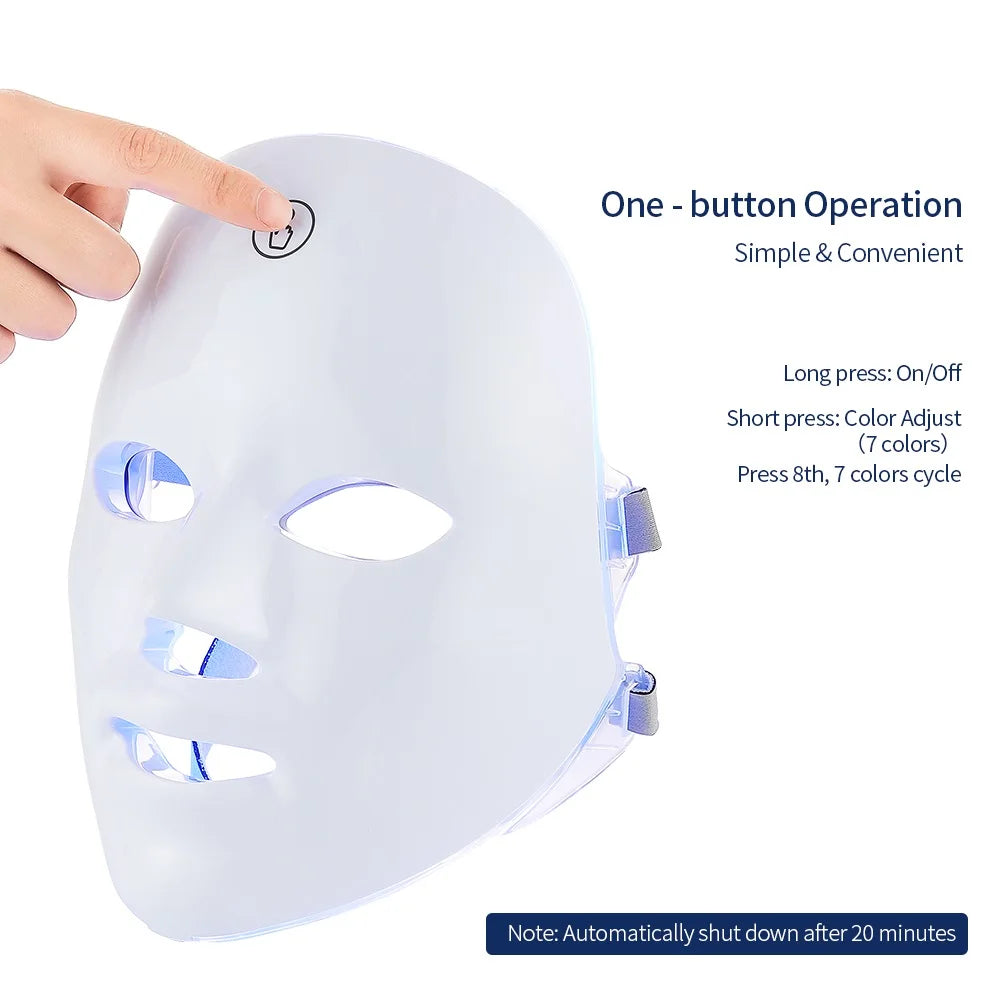 LumiSkin™ - 7 Color LED Therapy Face Mask