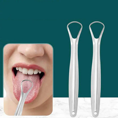 FreshSmile™ Tongue Scraper Fresh Breath Maker
