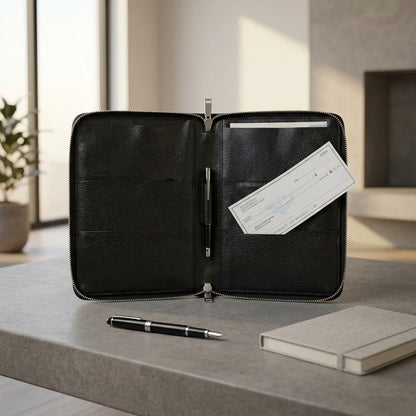 CheckBookPro™ Genuine Leather Checkbook Cover for Multiple Check Books