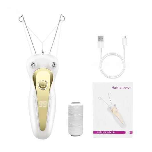 SilkThread™ - Electric Cotton Thread Facial & Body Hair Remover
